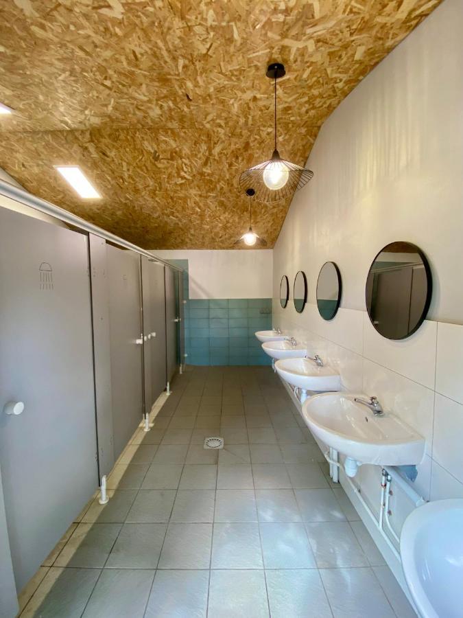 Camping La Kahute - Tente Lodge Au Coeur De La Foret Каркан Экстерьер фото